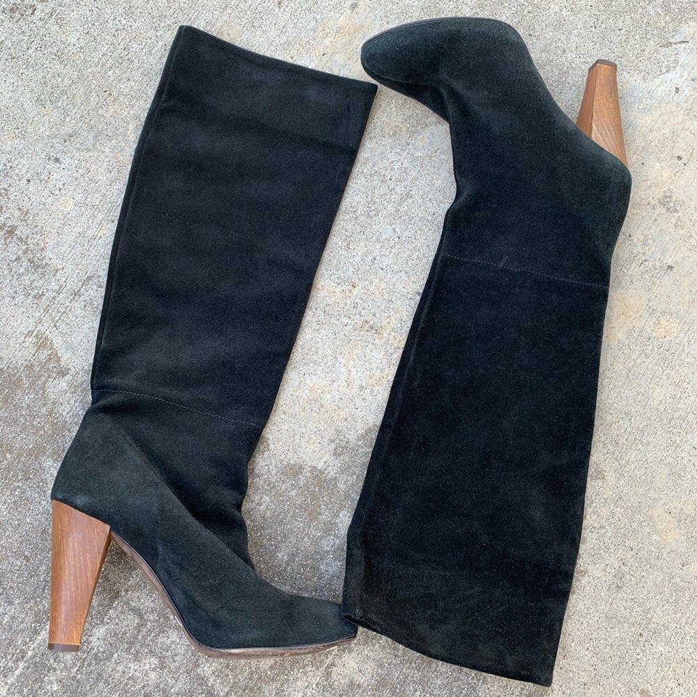 Joie Black Heeled Boots